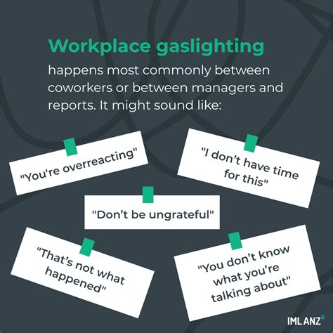 what is gaslighting behavior at work